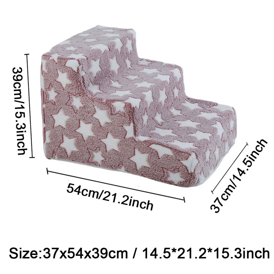 Portable 4-Step Dog & Cat Ladder