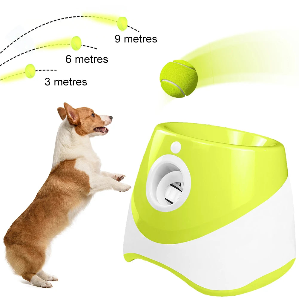 Interactive Auto-Fetch Dog Machine (Includes 3 Balls)