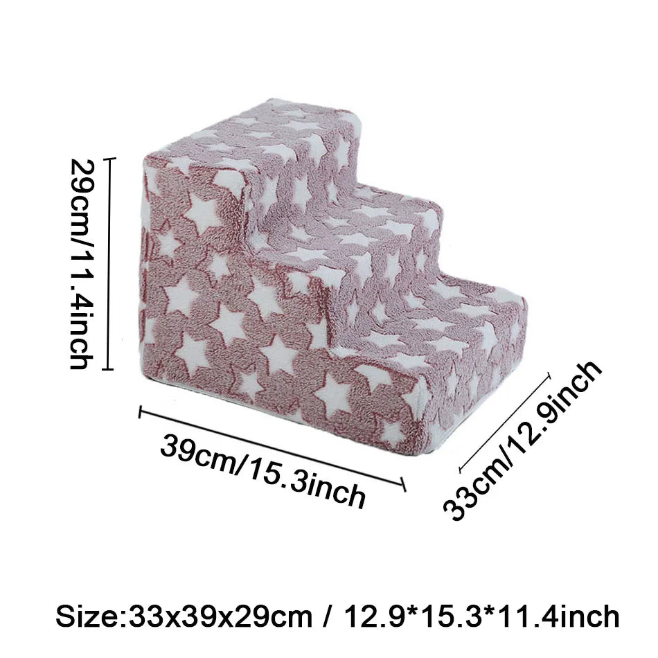 Portable 4-Step Dog & Cat Ladder