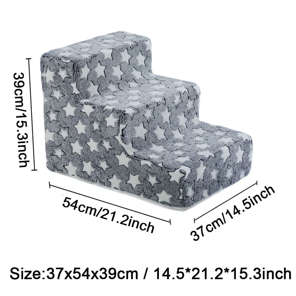 Portable 4-Step Dog & Cat Ladder