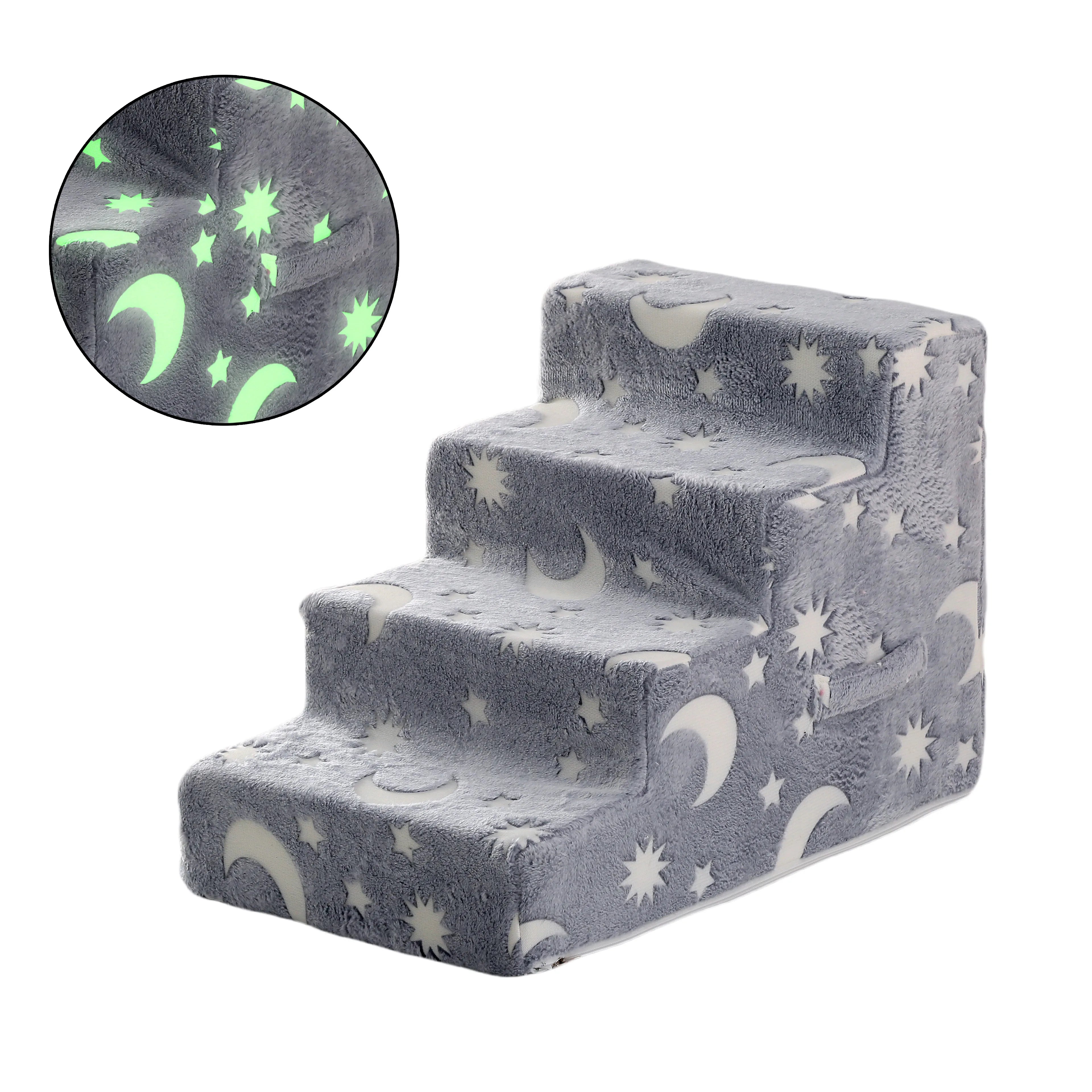 Portable 4-Step Dog & Cat Ladder