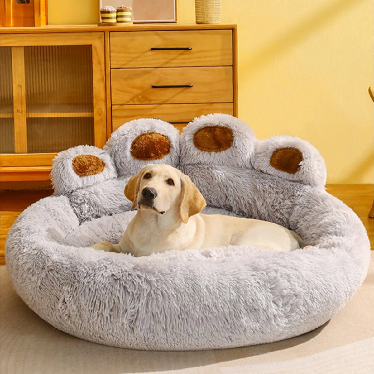 SnuggleCloud Winter Warm Pet Bed