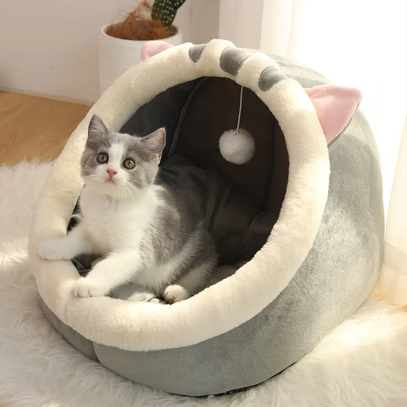 Foldable Cat Cave Bed