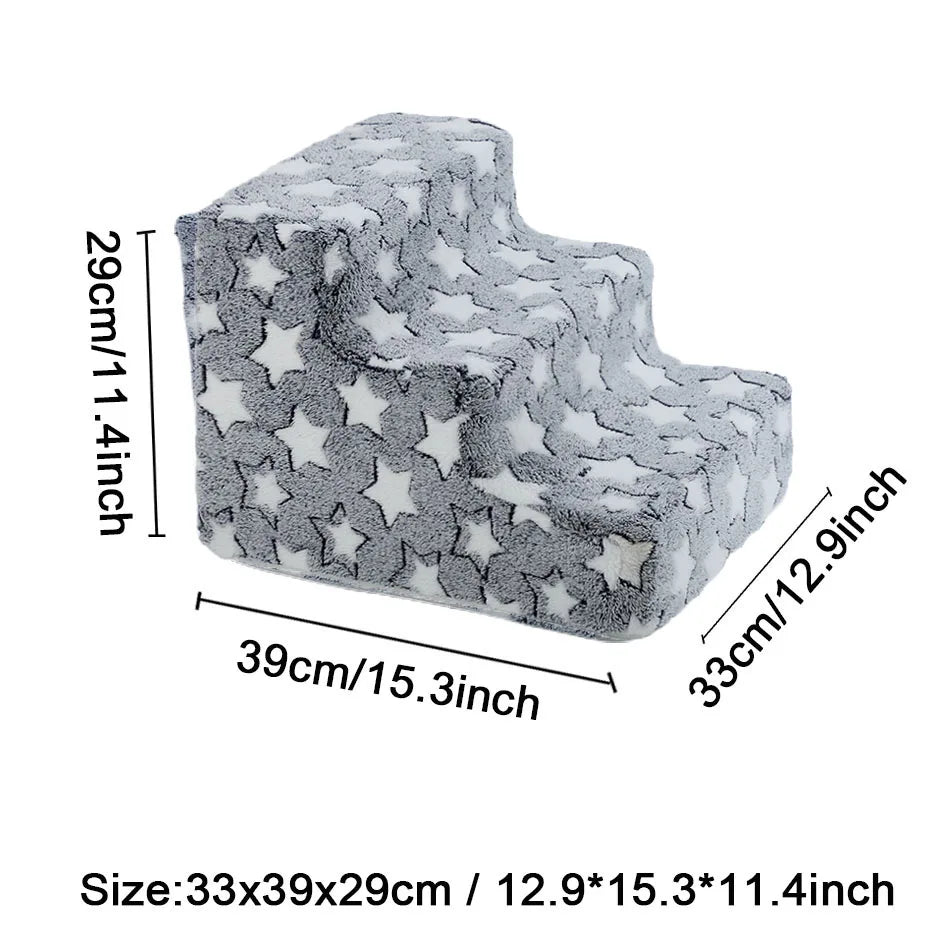 Portable 4-Step Dog & Cat Ladder