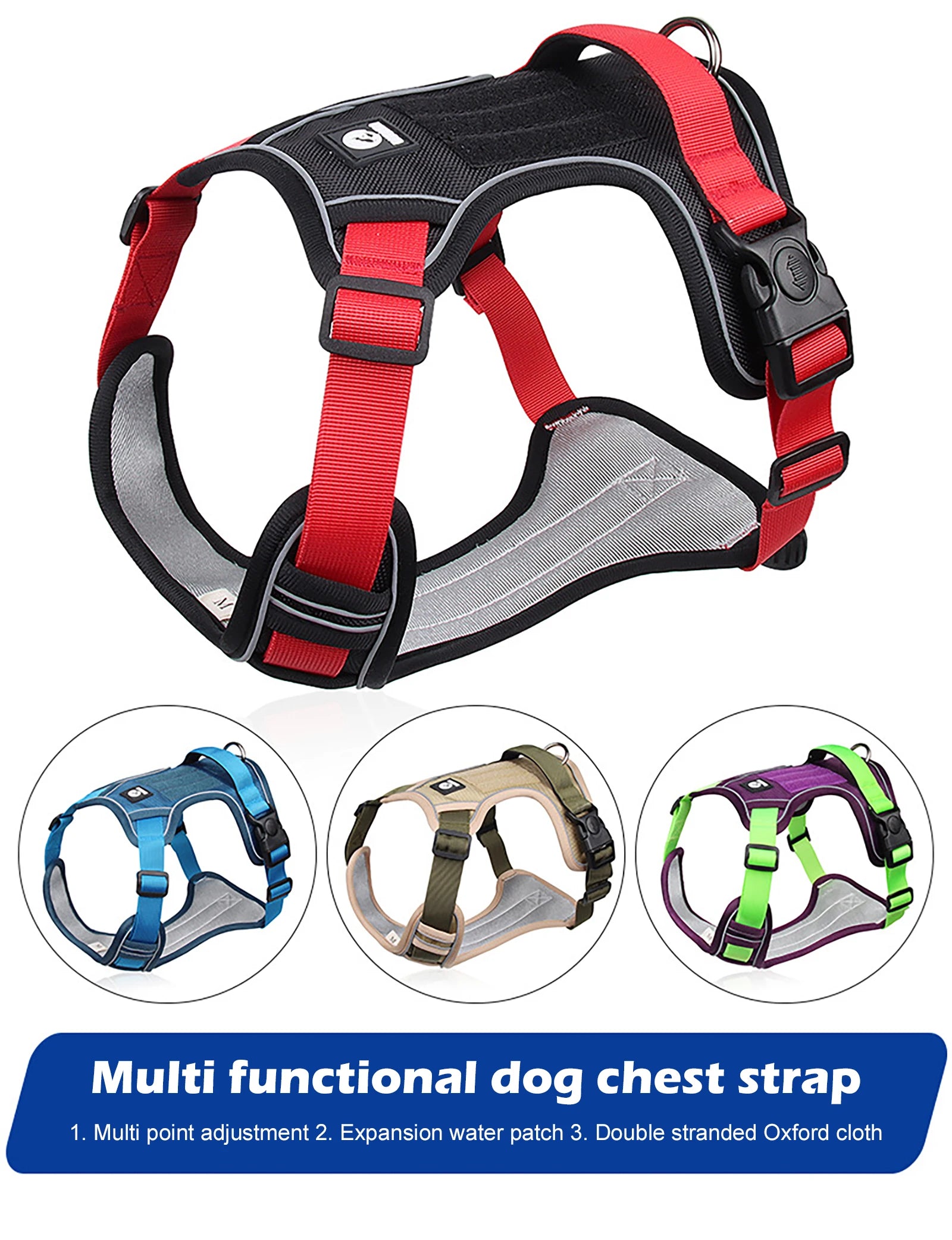 Reflective Adventure-Ready Tactical Harness