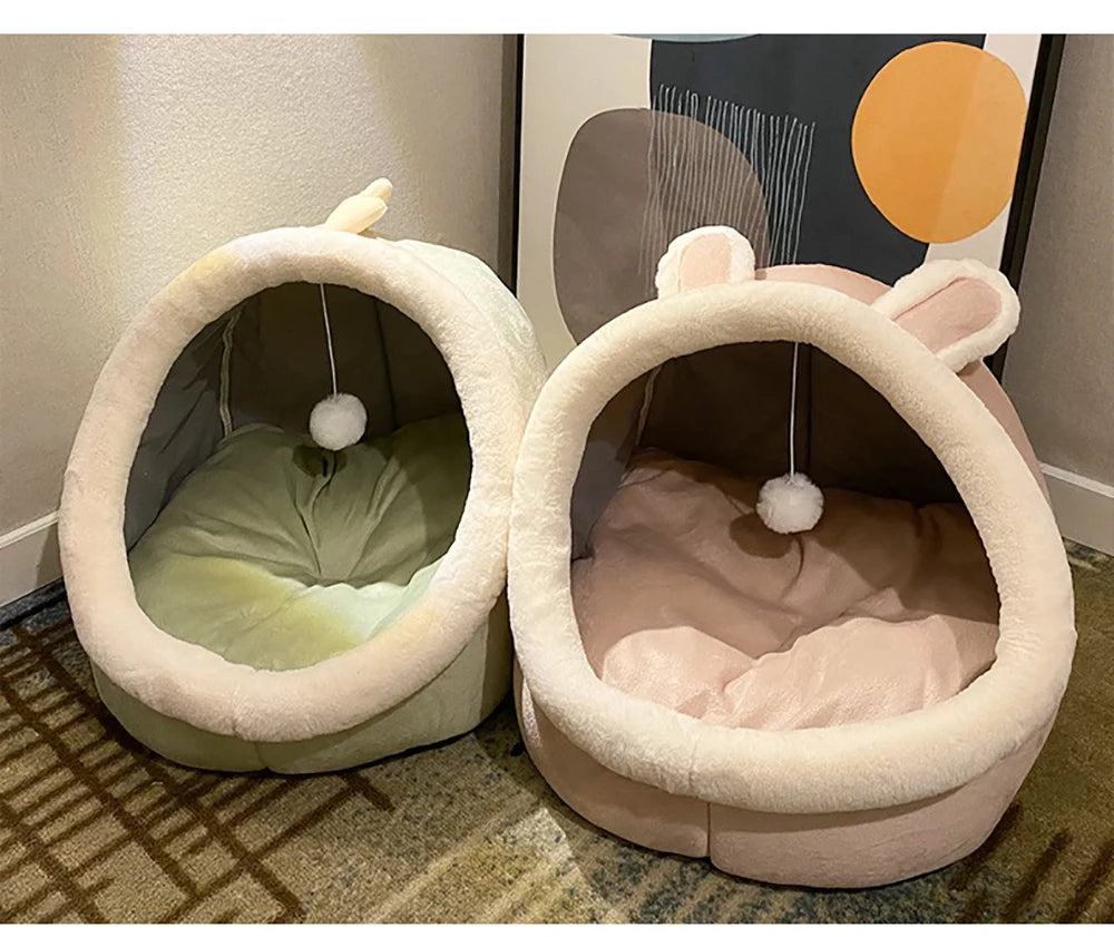 Foldable Cat Cave Bed