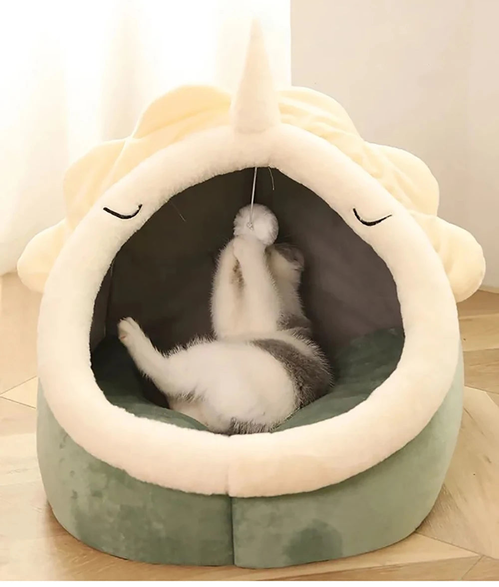 Foldable Cat Cave Bed