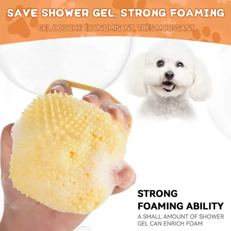 Silicone Pet Massage Brush