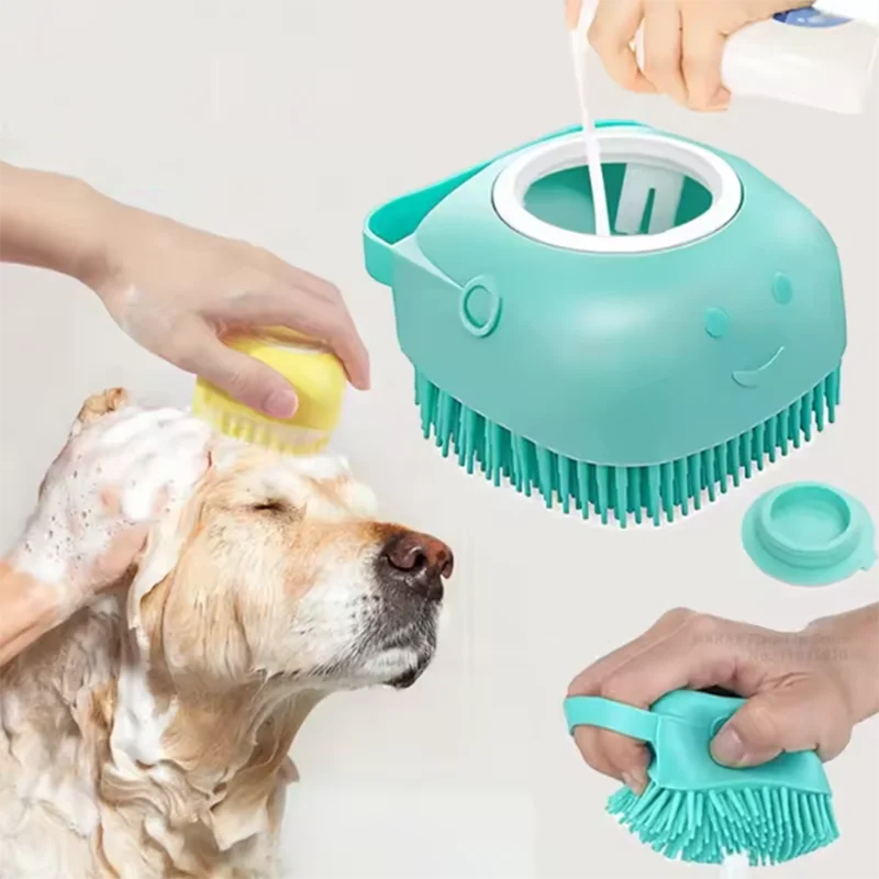 Silicone Pet Massage Brush
