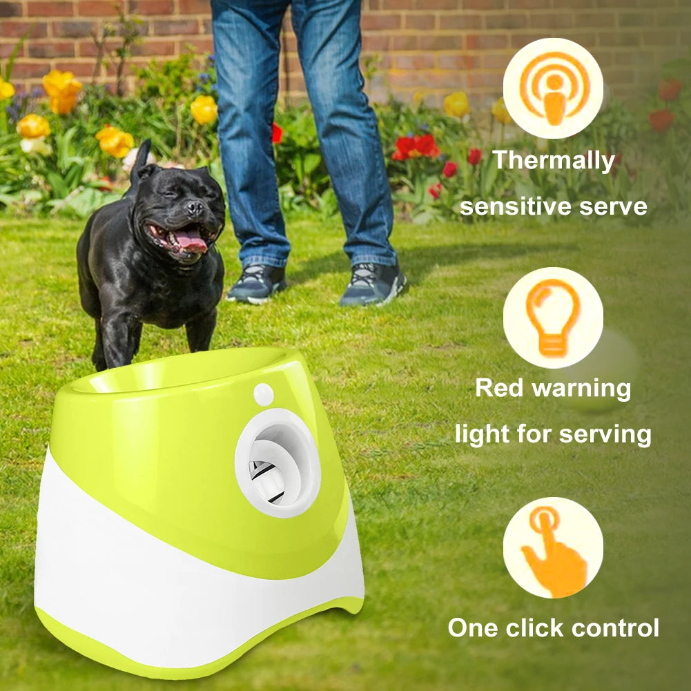 Interactive Auto-Fetch Dog Machine (Includes 3 Balls)