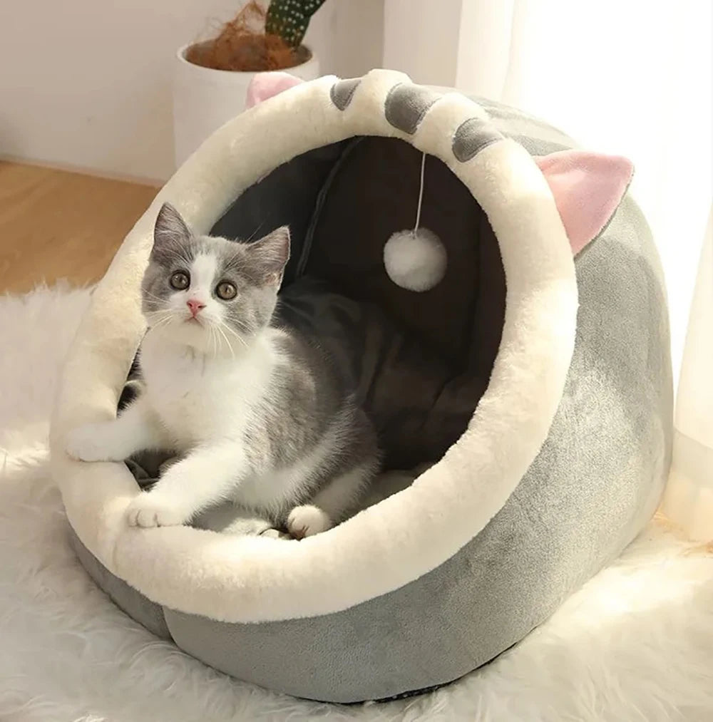 Foldable Cat Cave Bed