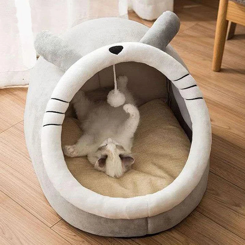 Foldable Cat Cave Bed