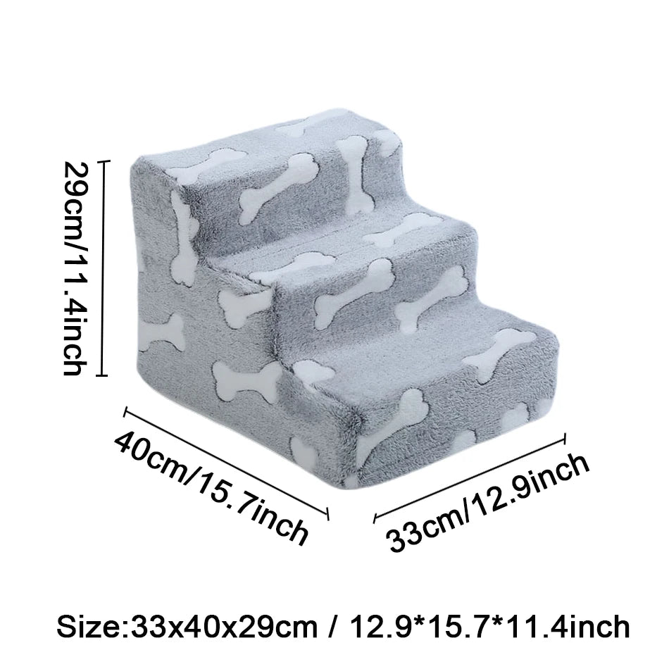 Portable 4-Step Dog & Cat Ladder