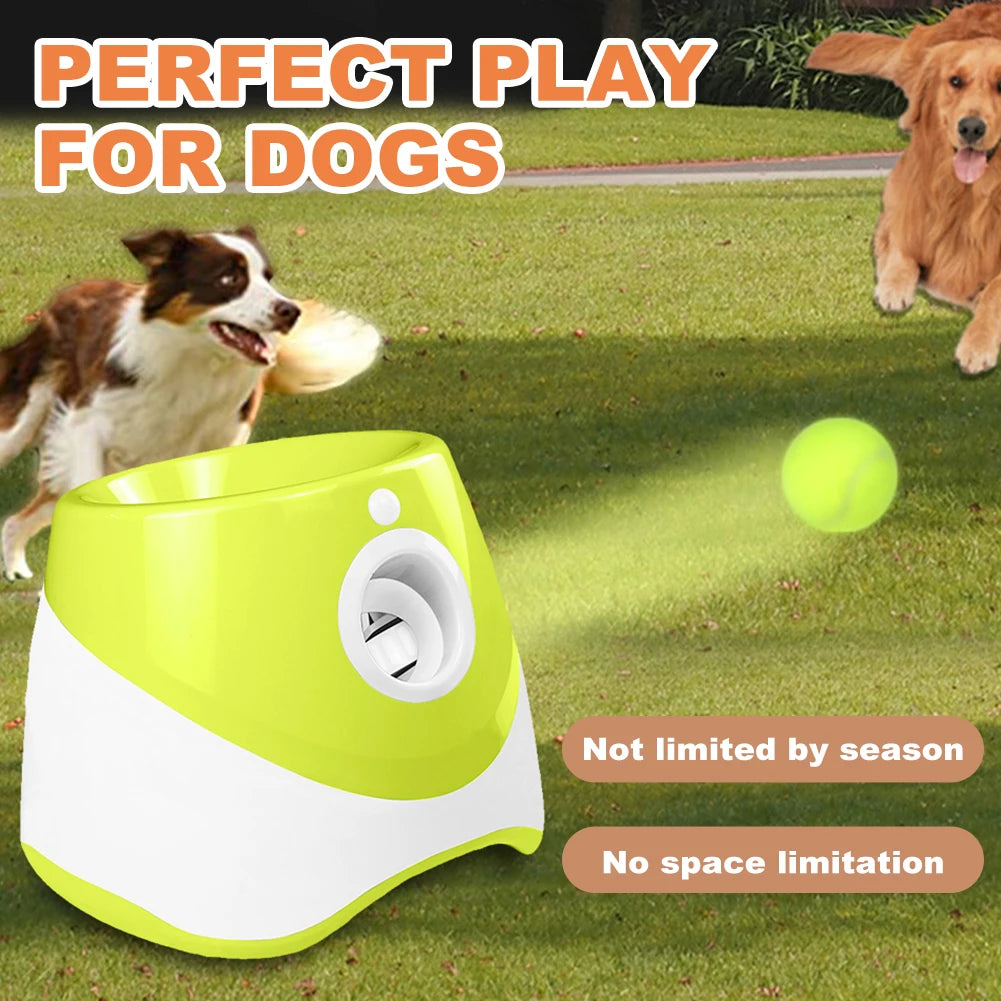 Interactive Auto-Fetch Dog Machine (Includes 3 Balls)