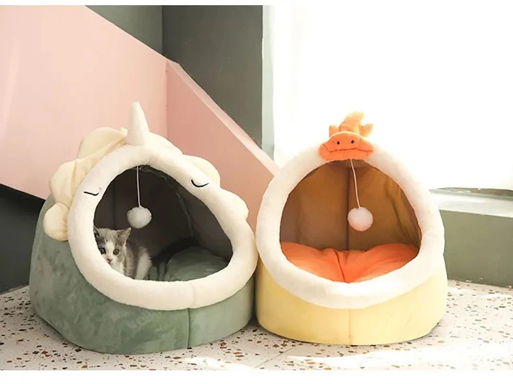 Foldable Cat Cave Bed