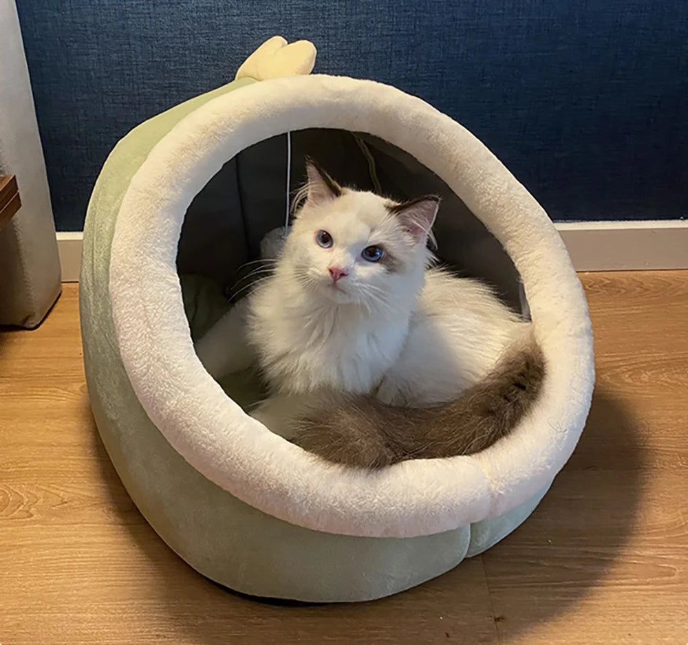 Foldable Cat Cave Bed