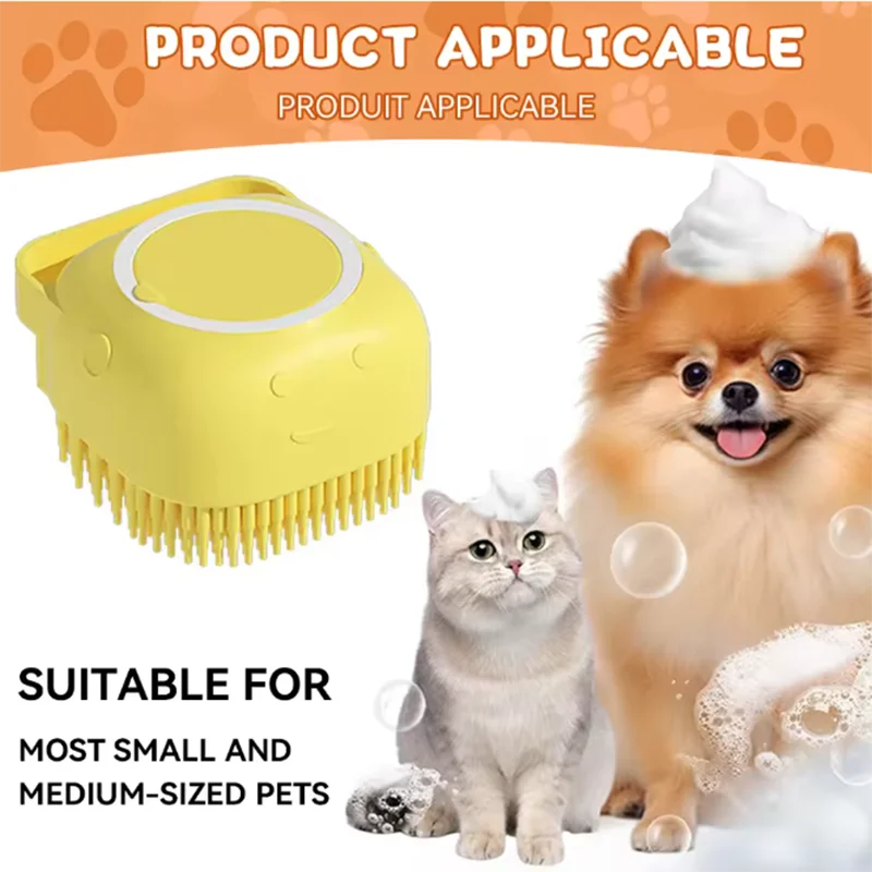 Silicone Pet Massage Brush
